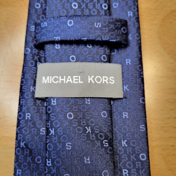 Michael Kors Blue Logo Tie​​​​​​​​​​ - Picture 4 of 6